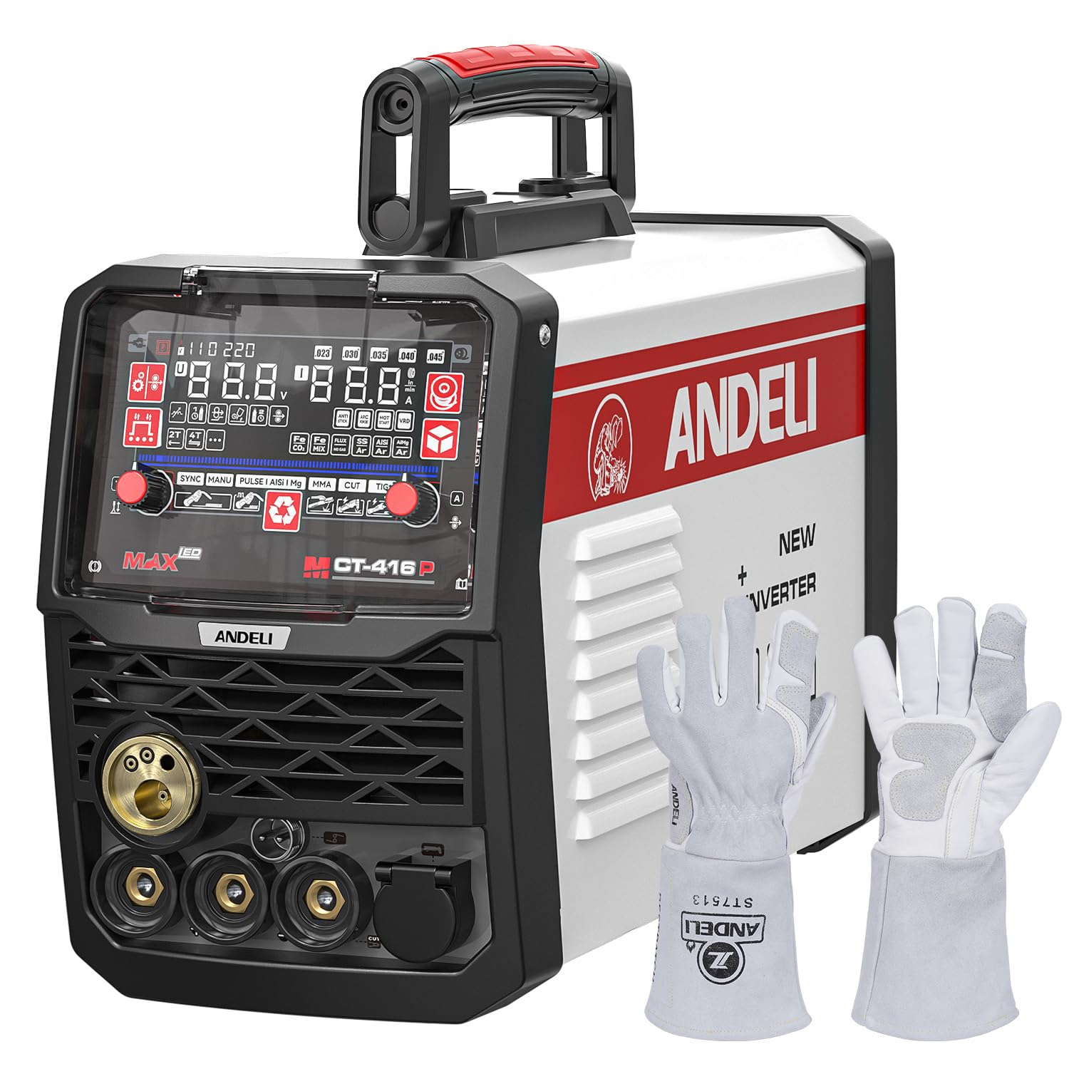 Andeli Accessory ANDELI Plasma Cutter Welder Combo MCT-416P User Manual