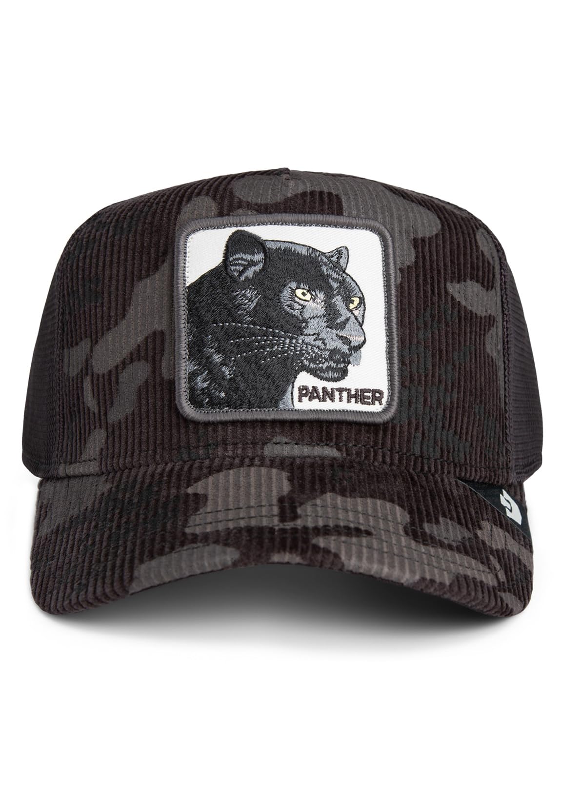 Goorin Bros. Trucker Cap Panther Camo Cola Dark Brown, Size: One Size