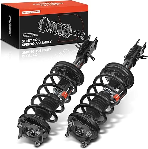 A-Premium Par delantero (2) conjunto completo de puntal y resorte helicoidal compatible con Mazda CX-7 2007-2011 2012 L4 2.3L, CX-7 2010 2011 2012