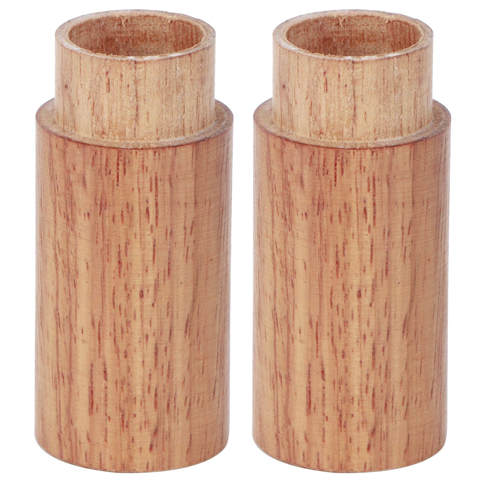 Caja de madera para 10 aceites esenciales de 2,5 cm de diámetro con cierre hermético antifugas