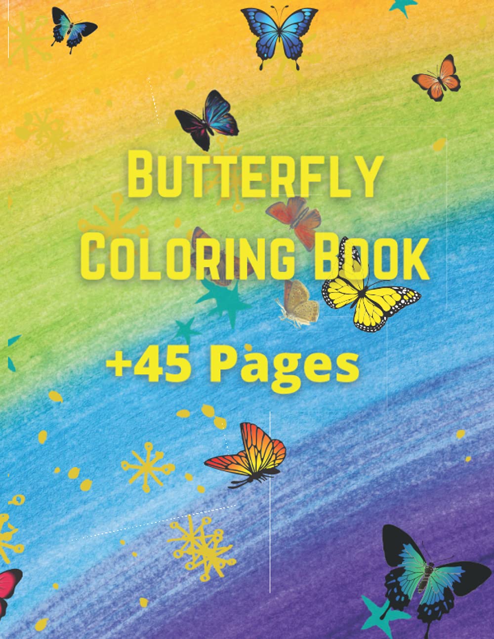 Butterfly Coloring Book: For Kids