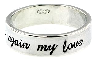 Personalized Sterling Silver Band Ring - Best Deals