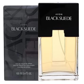 AVON Black Suede Eau de Toilette Spray for Men - 3.4 oz