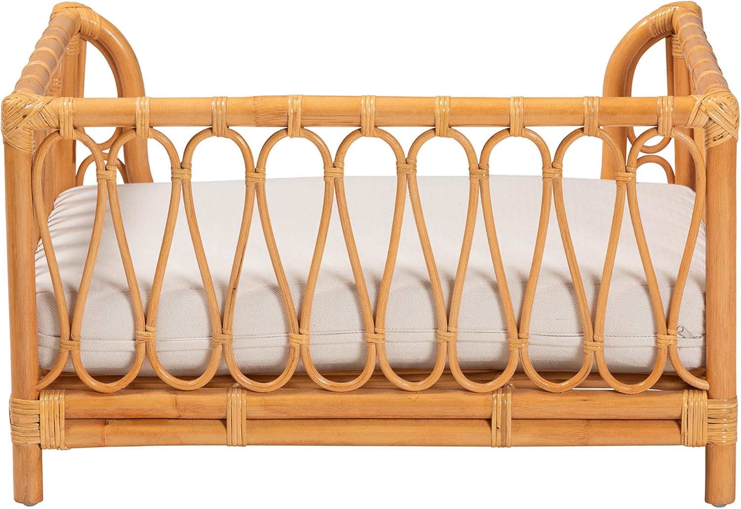 Bali & pari Kierra Bohemian Honey Rattan Pet Bed