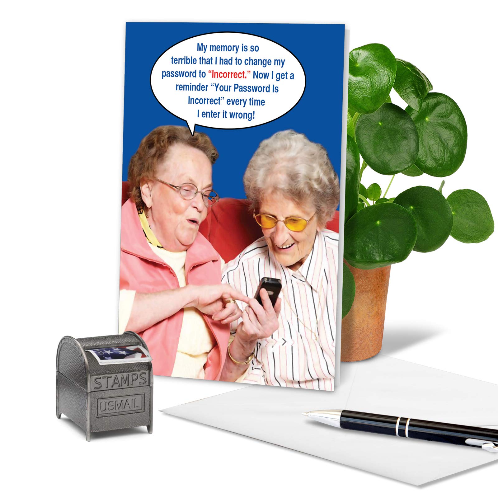 Amazon.com : NobleWorks - Funny Happy Birthday Note Card