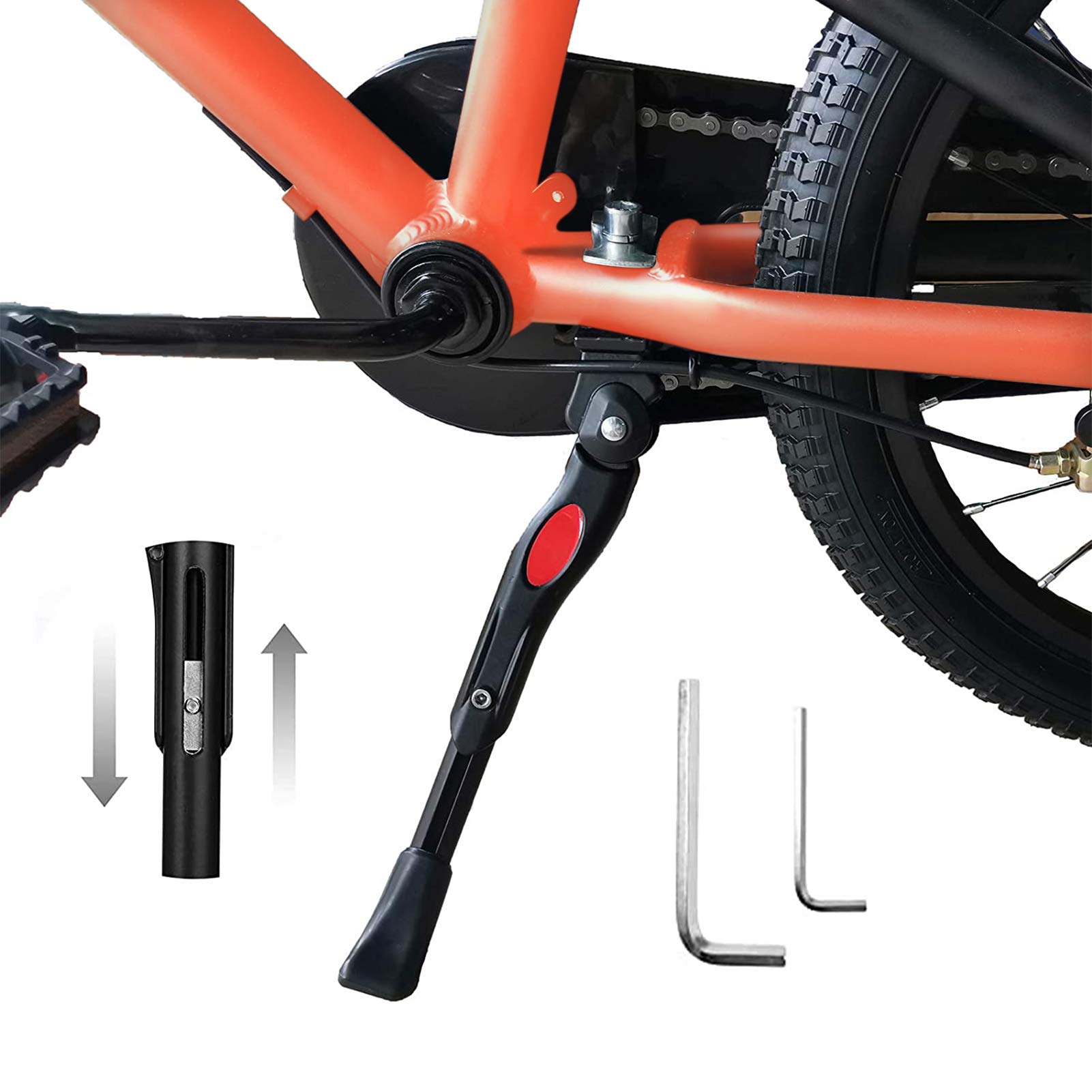 CYFIE Bike Kickstand 16-29 inches, Adjustable Height Bicycle Kickstands