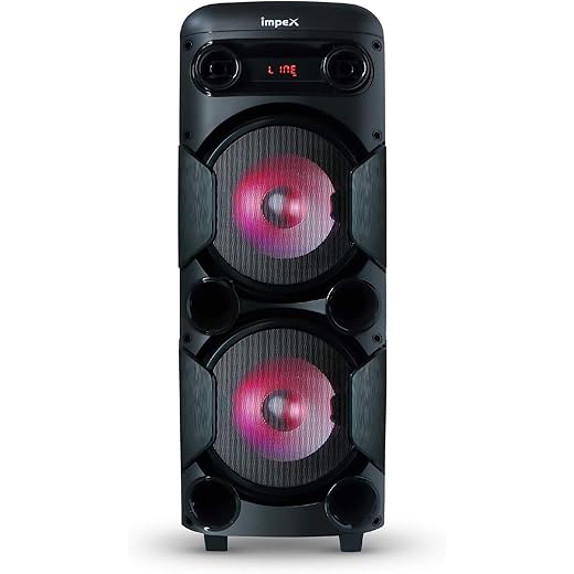 Impex TS 8001 80 Watts Multimedia Portable Trolley Speaker w
