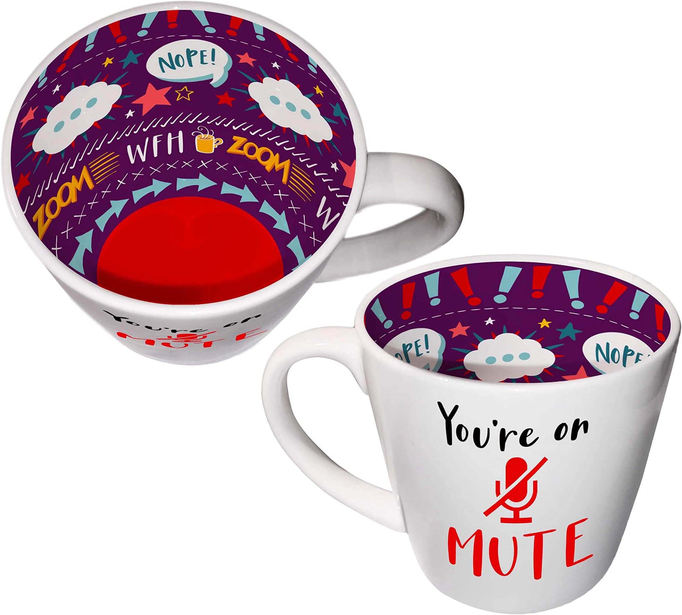 Inside Out You're on Mute Mug with Gift Box (ISO182)