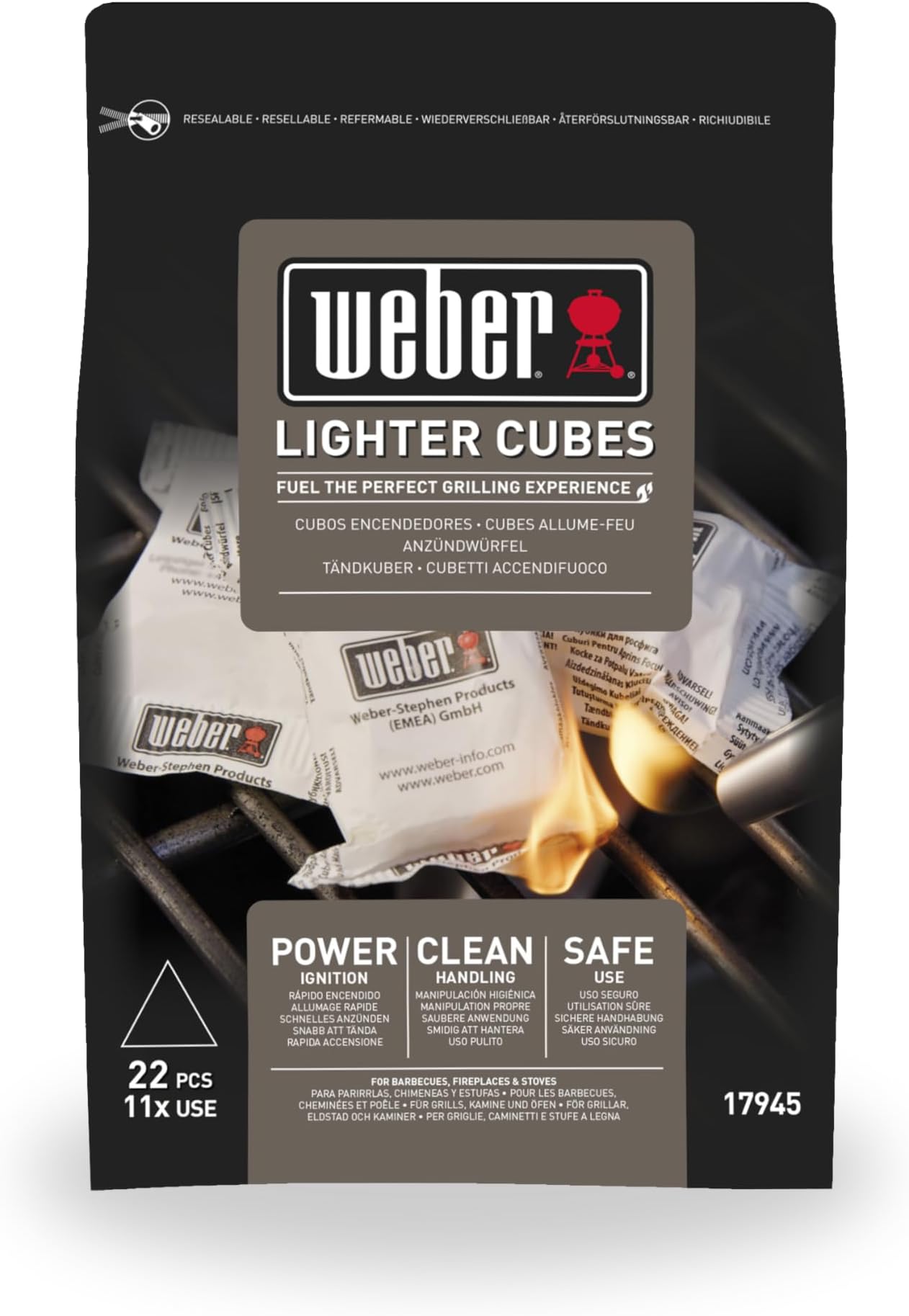 Weber Lighter Cube, 22pcs
