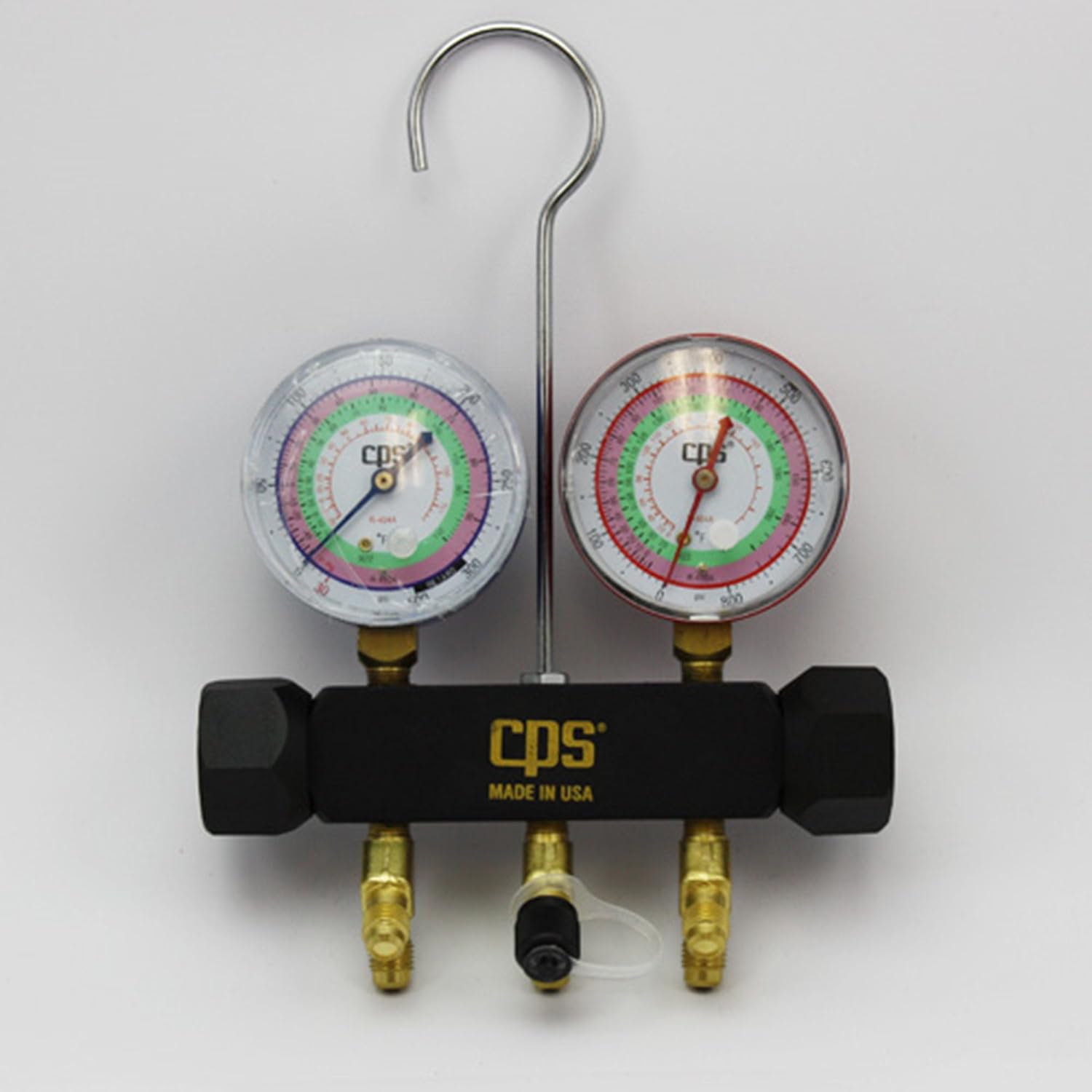 Exclusive Discount 🔥 CPS MBHP5 BLACKMAX 2 Piston Valve Manifold Set W/Hoses for R-22 R-404a R-410a, Multicolored Super Cheap 🛒 CPS MBHP5 BLACKMAX 2 Piston Valve Manifold Set W/Hoses for R-22 R-404a R-410a, Multicolored