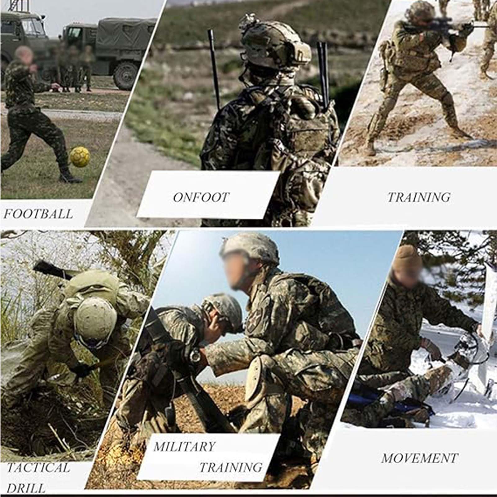 Traje De Ropa Táctica Combate De Caza De Camuflaje Táctico De Camuflaje Militar Conjunto De Traje De Ejército Uniforme BDU Ropa De Caza para Airsoft Paintball Caza Guerra