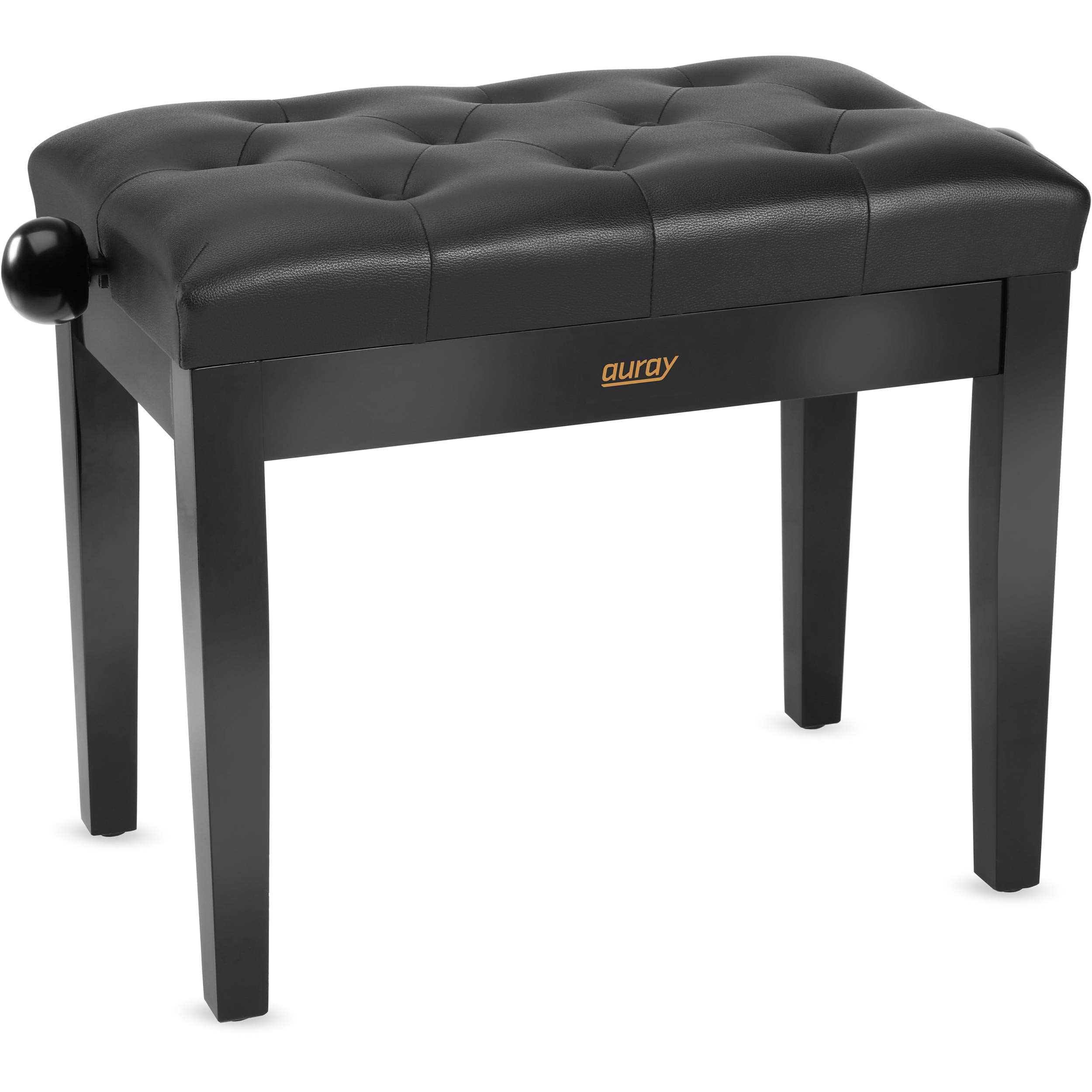 auray pbs-ah wooden piano bench with adjustable height