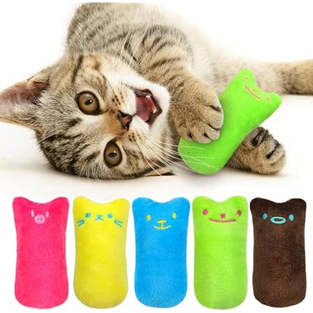 Amazon Copeflap 猫 おもちゃ 子猫 噛むおもちゃ 猫用 玩具 ストレス解消 ねこのおもちゃ 5個セット 5色 Copeflap またたびトイ 通販
