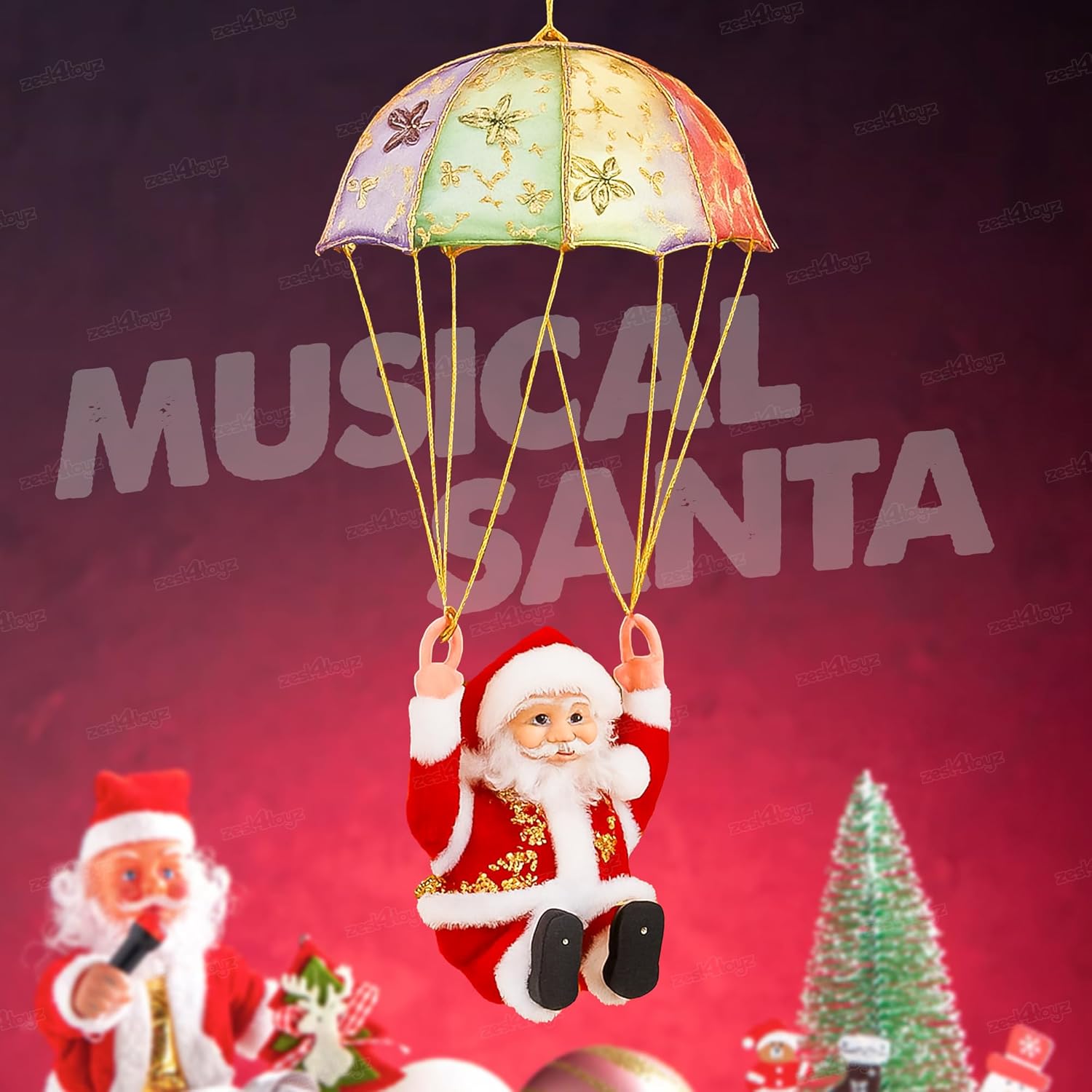 Parachute Santa 7