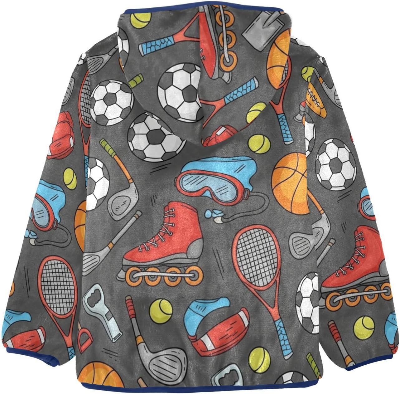 GuoChe Multi Sport Items Toddler Fleece Jacket Outerwear Jackets
