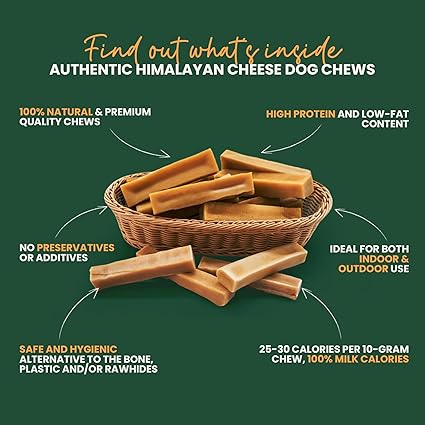 Authentic Himalayan Yak Cheese for Dogs - XLarge