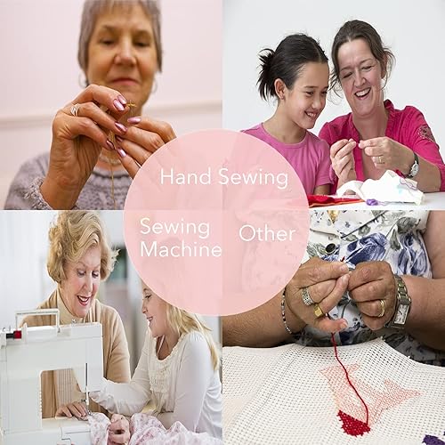 Miniatura 5 de Enhebradores de agujas, 20 paquetes de herramientas de enhebrador de agujas de coser, cables de bucle, enhebradores para máquina de coser a mano,