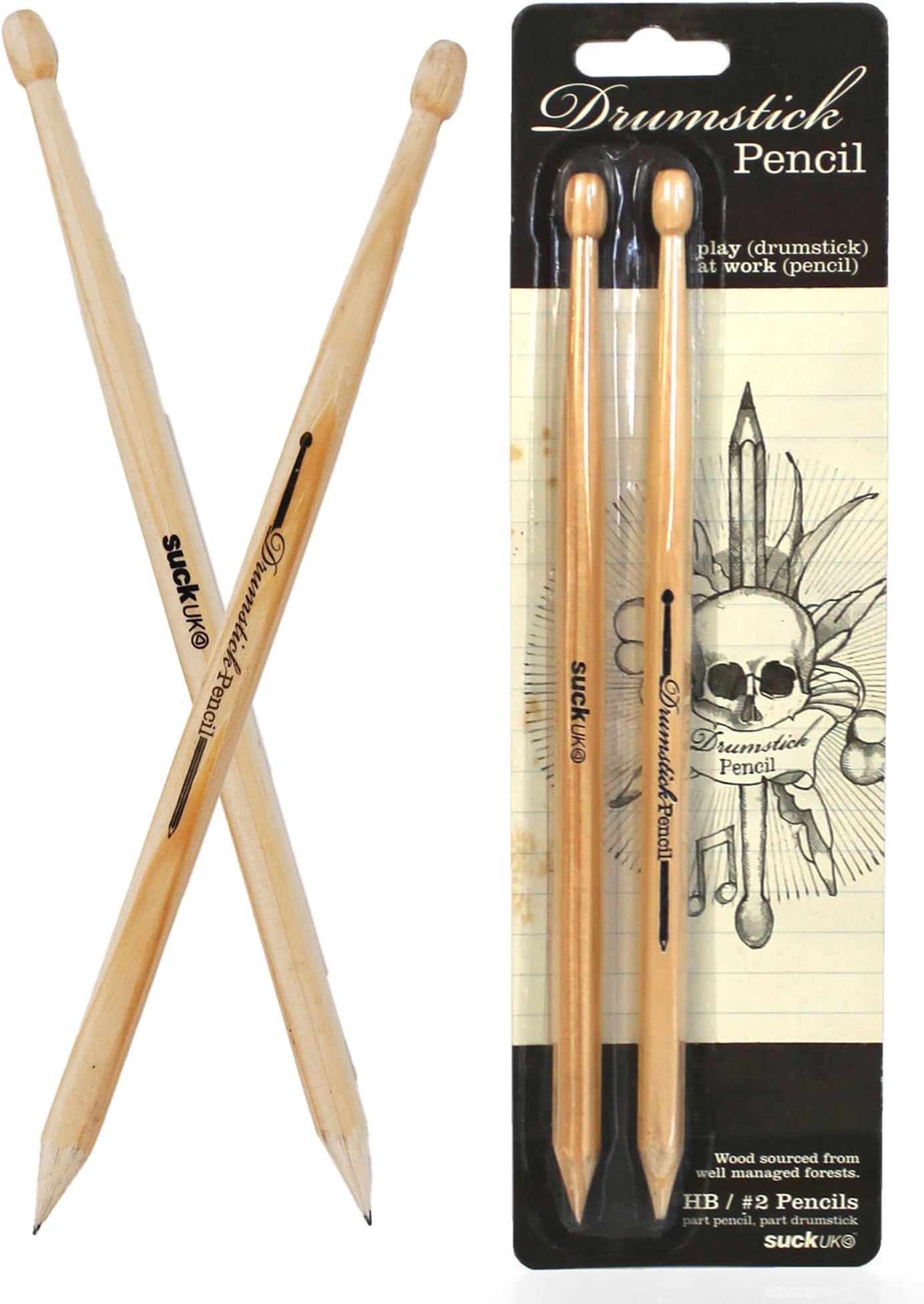 SUCK UK Drumstick Pencils