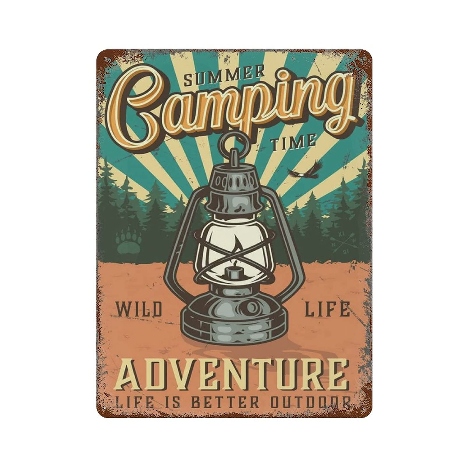 Cold Drinks Vintage Great Aluminum Tin Sign Wall Decor Metal Plaque Poster 7.9"x11.8"