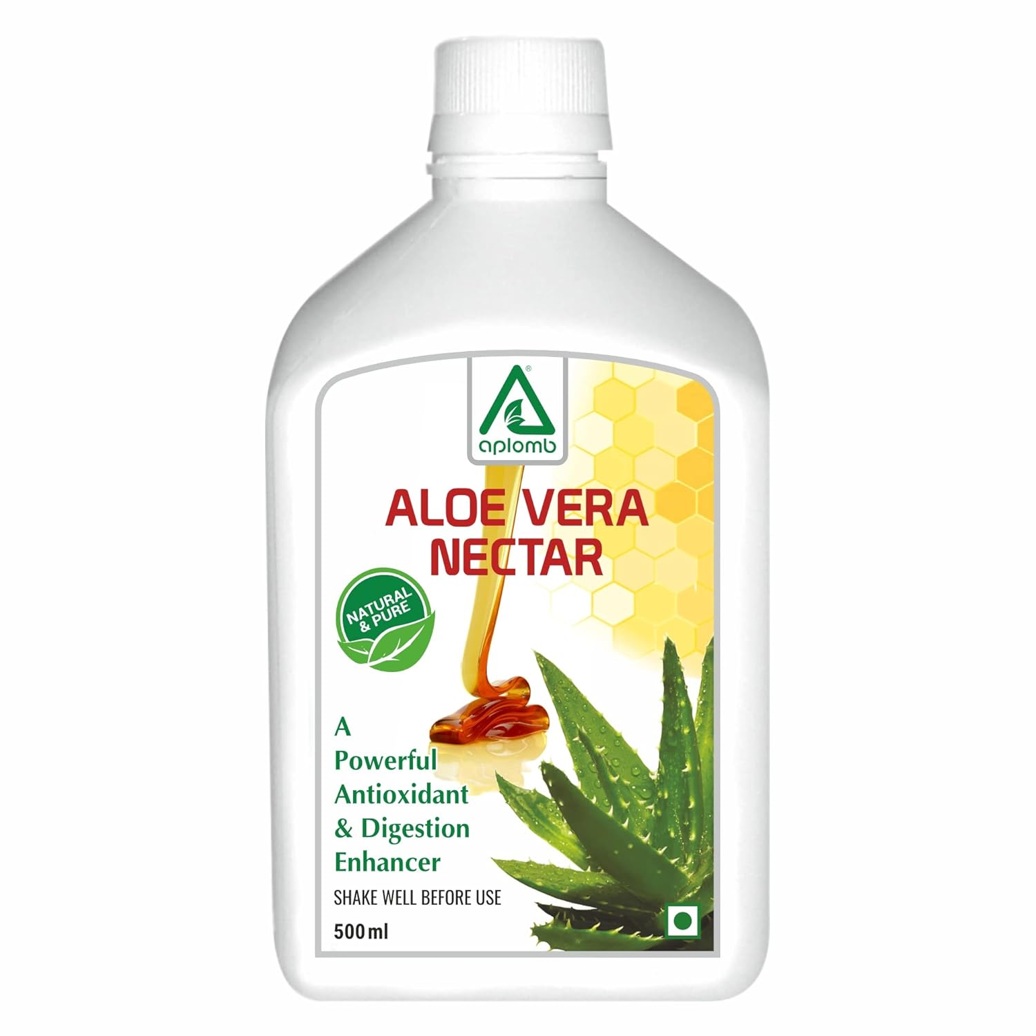 Aplomb Aloe Vera Nectar For Healthy And Digestion Unique Combination of Wild Honey And Ayurvedic