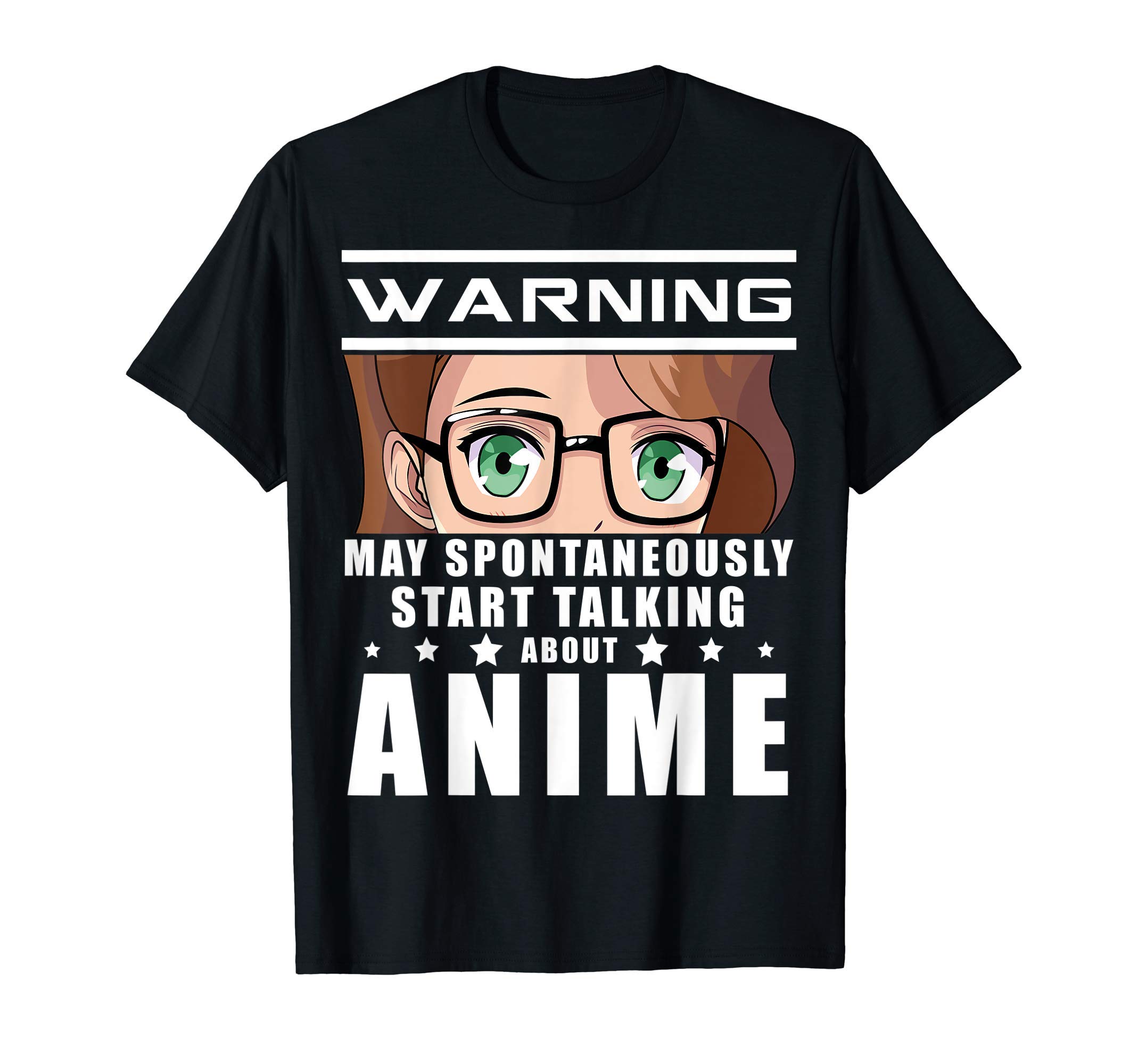 Best Anime Lovers ApparelWarning May Spontaneously Start Talking About Anime Gift T-Shirt
