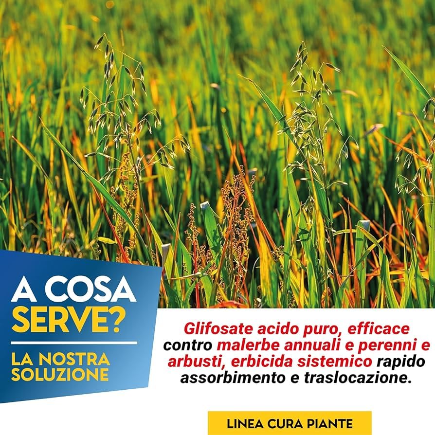 Satelite Diserbante da 5 litri Diserbante Totale ed Erbicida Seccatutto