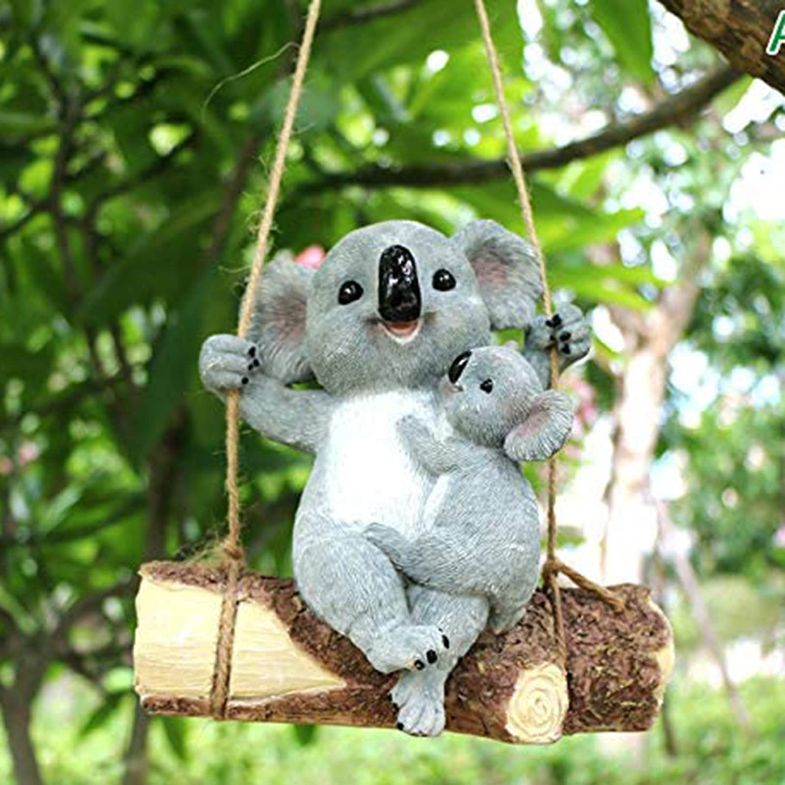 Statue de Koala en résine : le cadeau idéal pour décoration de balcon et patio