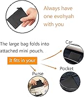 Vista 5 de Bolsas de compras reutilizables para comestibles