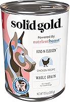 Vista 1 de Solid Gold Comida Enlatada para Perros para Perros Adultos y Mayores - Nutrientboost Hund-N-Flocken Hecha con Pollo Real y Granos Enteros Saludables