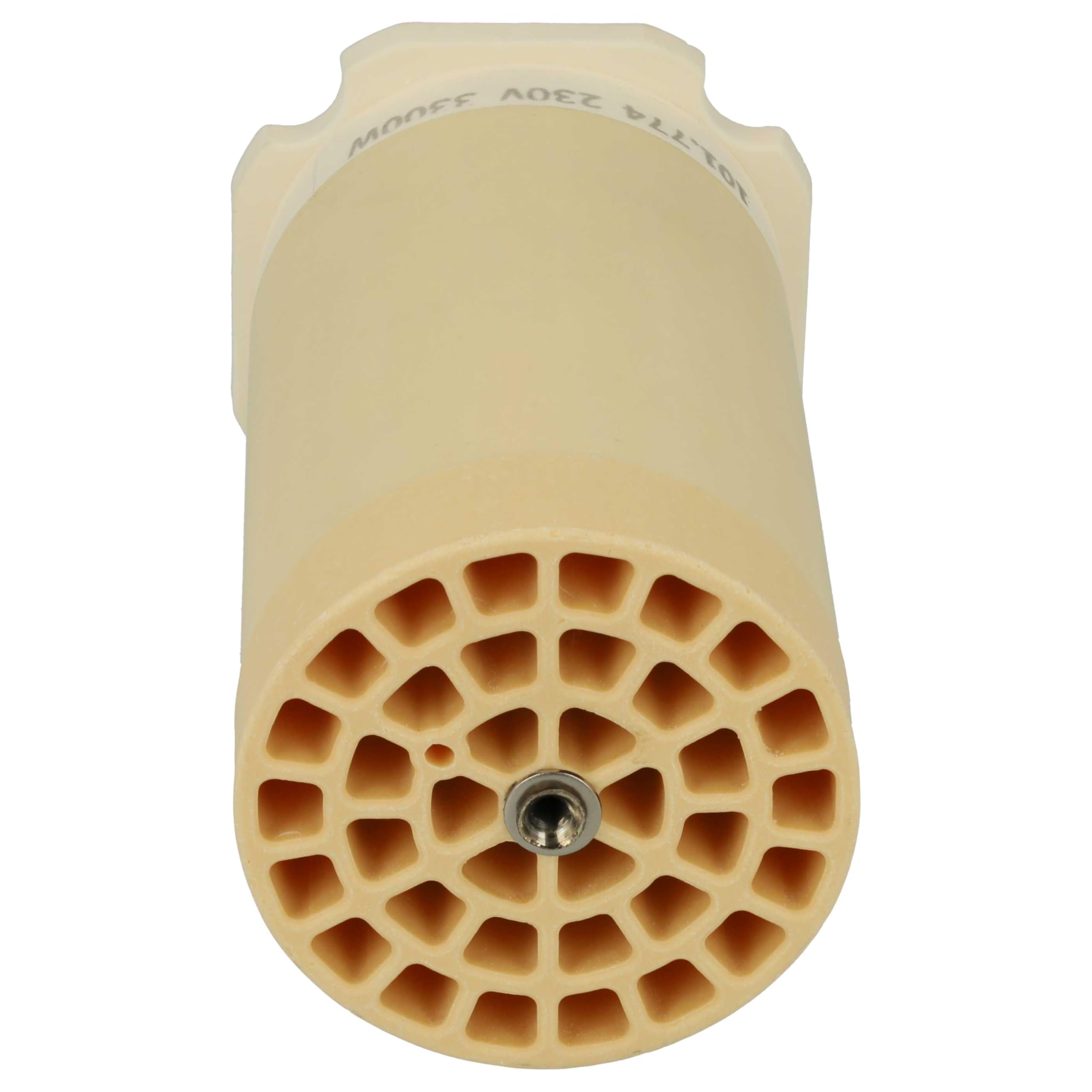 vhbw 2 x element grzejny kompatybilny z Leister Weldplast 600, Mistral 6 System pistolet spawalniczy na gorące powietrze - 3300 W, ceramiczny rdzeń grzewczy, 4,4 x 8,6 cm