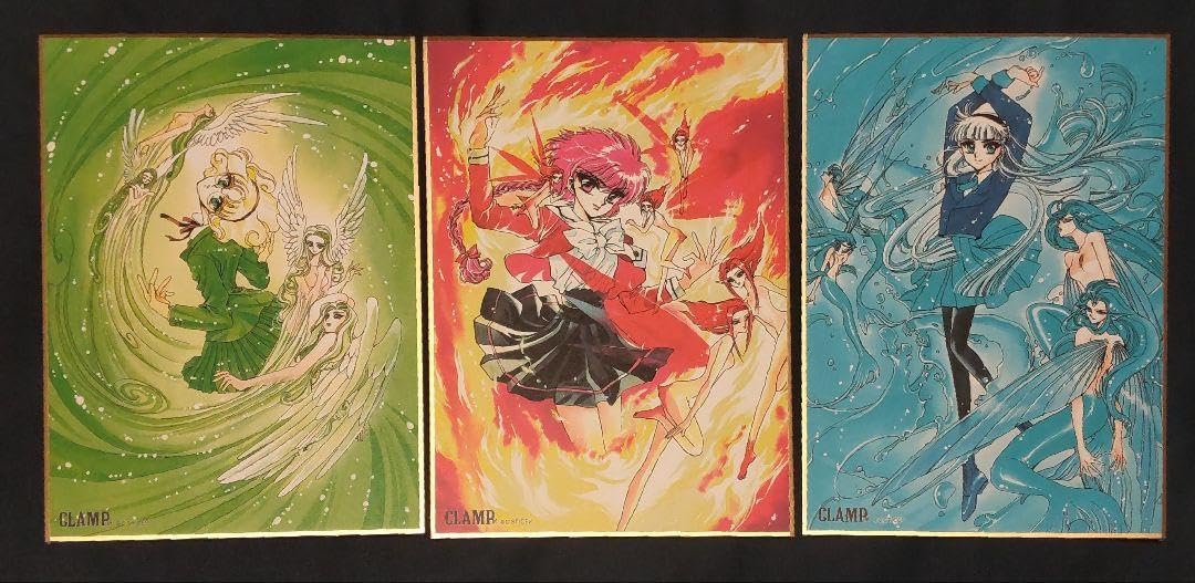 Amazon.co.jp: CLAMP展 ミニ色紙コレクション 魔法騎士