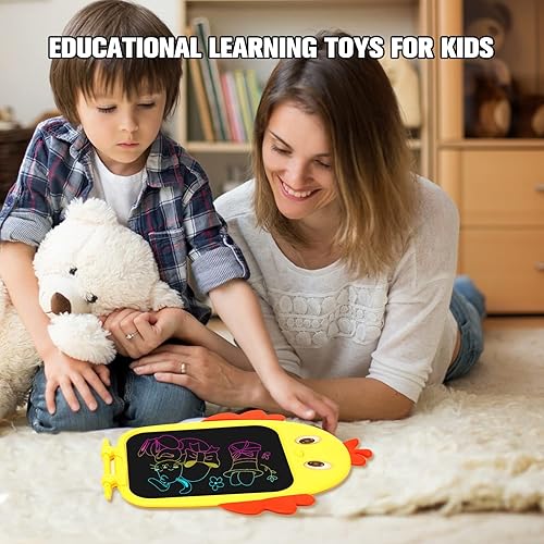 Miniatura 6 de Tableta de escritura LCD juguetes para niños pequeños tablero de garabatos de 85 pulgadas almohadillas de dibujo electrónicas tablero de dibujo de