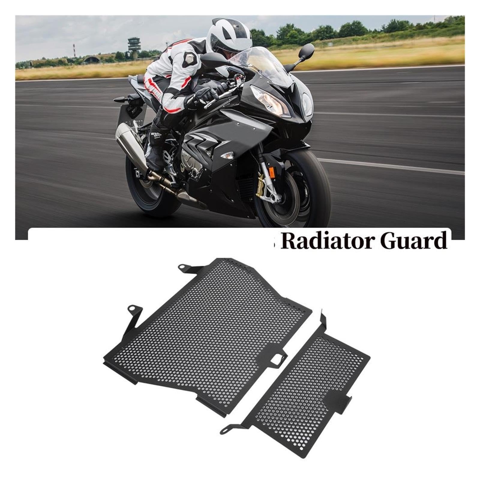 Dla BMW S1000RR 2009-2018/S1000R 2013-2020/XR 2015-2019 Osłona Chłodnicy