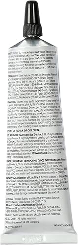 Miniatura 3 de 3M, 08581, tubo de adhesivo negro tipo burlete, superresistente, 2 onzas.