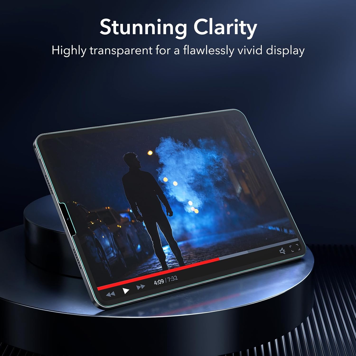 ESR iPad Pro 12.9 Screen Protector, Protective Film for iPad Pro 12.9 Inch (2022/2021/2020/2018), Tempered-Glass Film with Easy Application Tray, Scratch Resistant, HD Clarity, Armorite Series, 2 Pack