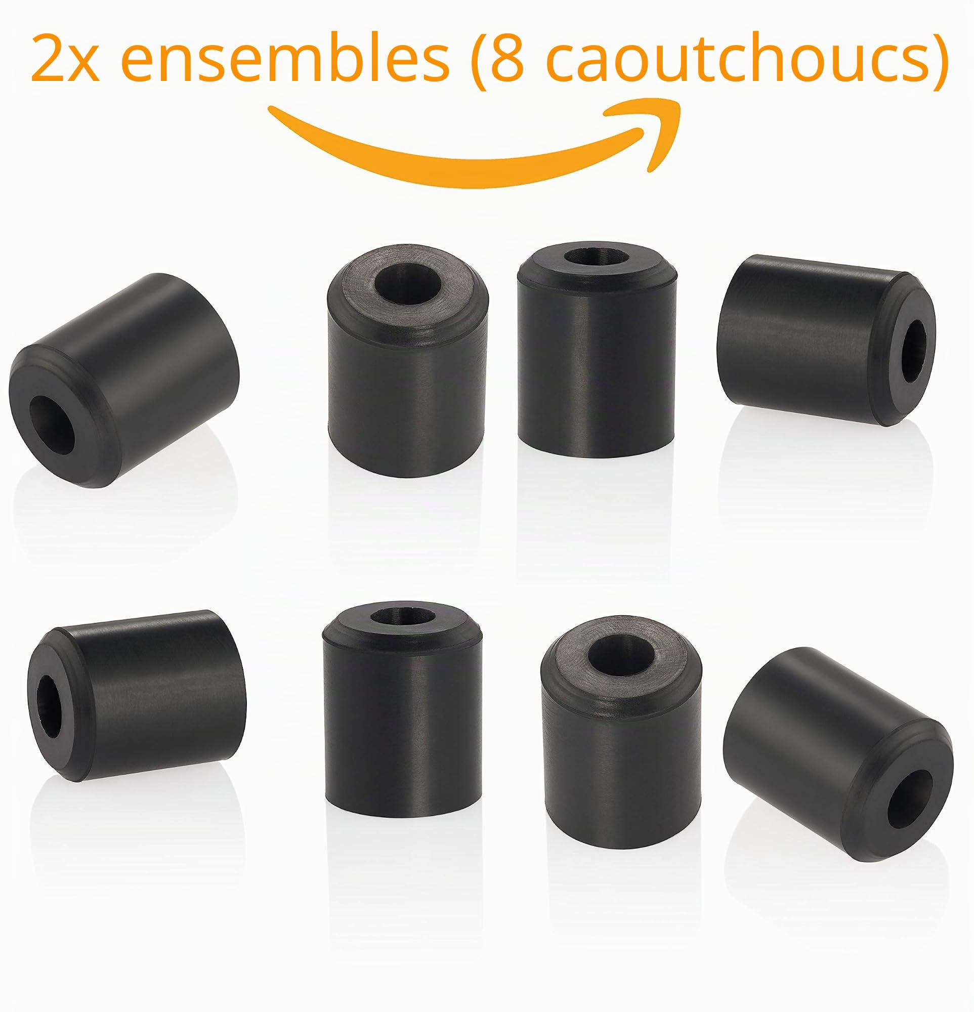 arkorus (8 PCS) Support mural pour skis, Crochet de rangement sans dommage, rack vertical flottant moderne, clip fixation pour ranger, suspendre vos skis en sécurité, organiseur d’équipement ski