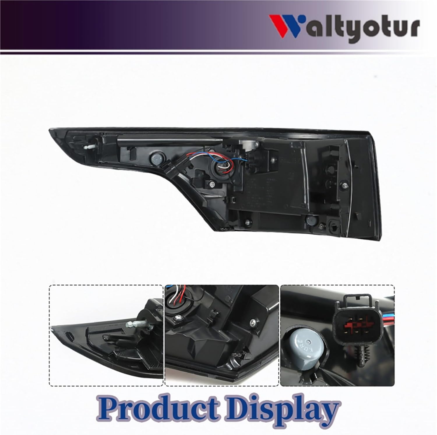 waltyotur One Right Passenger Side Tail Light Replacement for 2014 2015 2016 2017 Range Rover Sport Tail Lamp LR061588