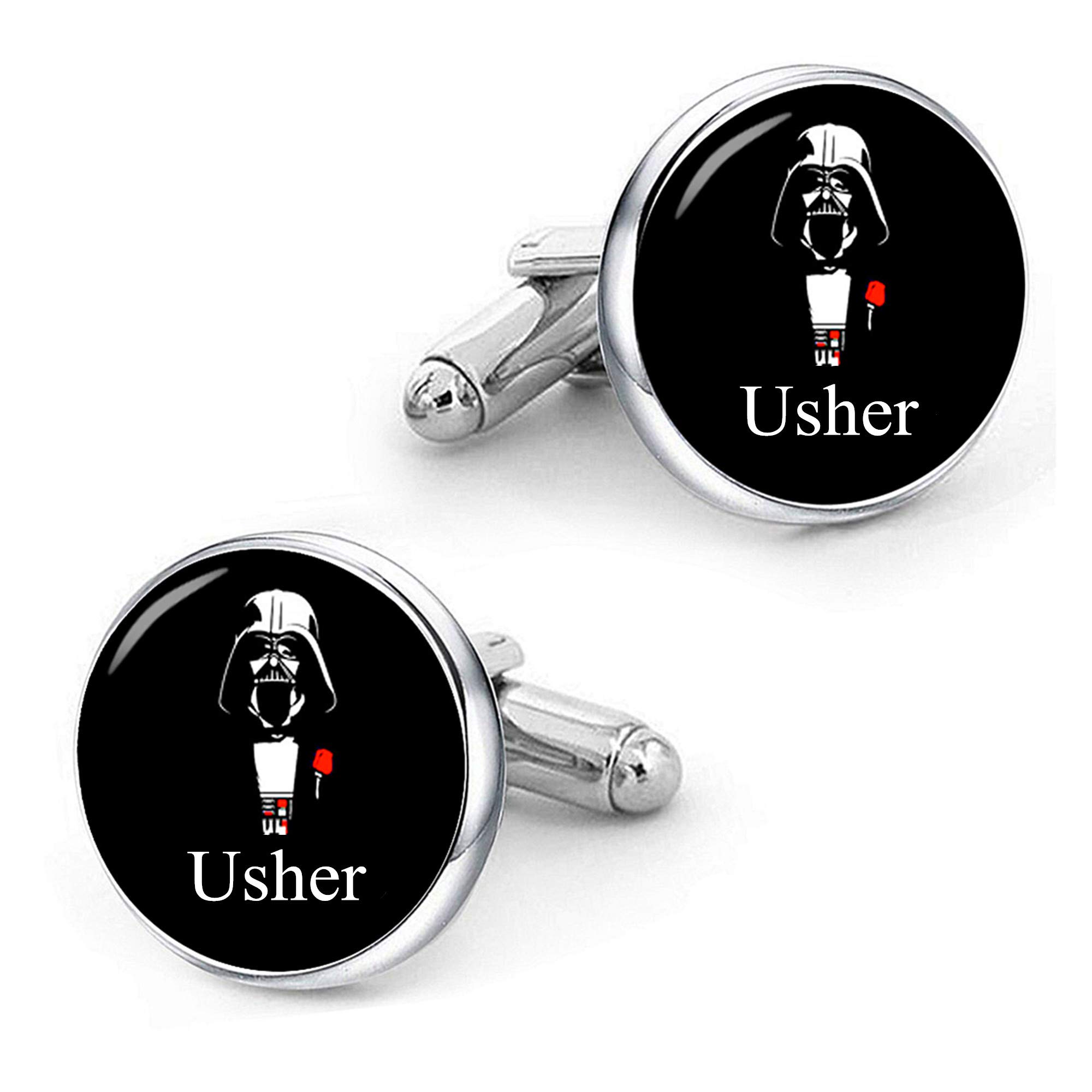 KooerClassic Stylish Star Cuff Links Personalized Wedding Cufflinks Gift For Men