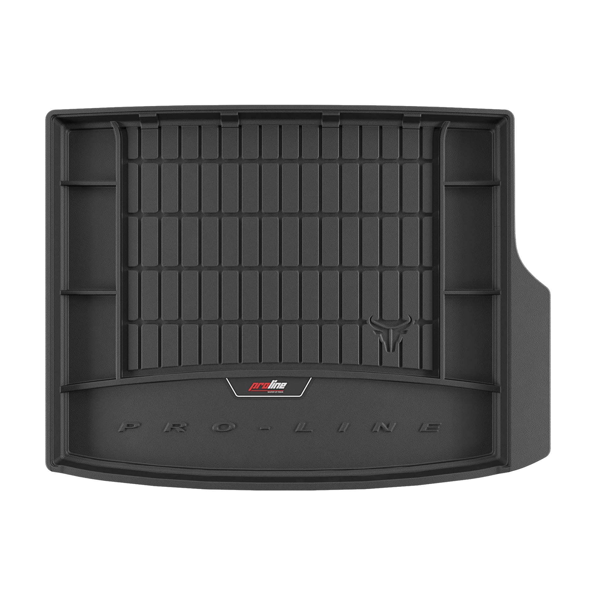 Tapis De Sol Et Coffre 3D FROGUM ProLine Pour Alfa Romeo Mito 2008-2018 - Caoutchouc Haute Bordure