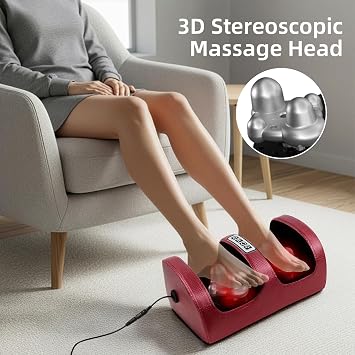 cotsoco Shiatsu Foot Massager with Heat, Electric Foot and Calf Massager