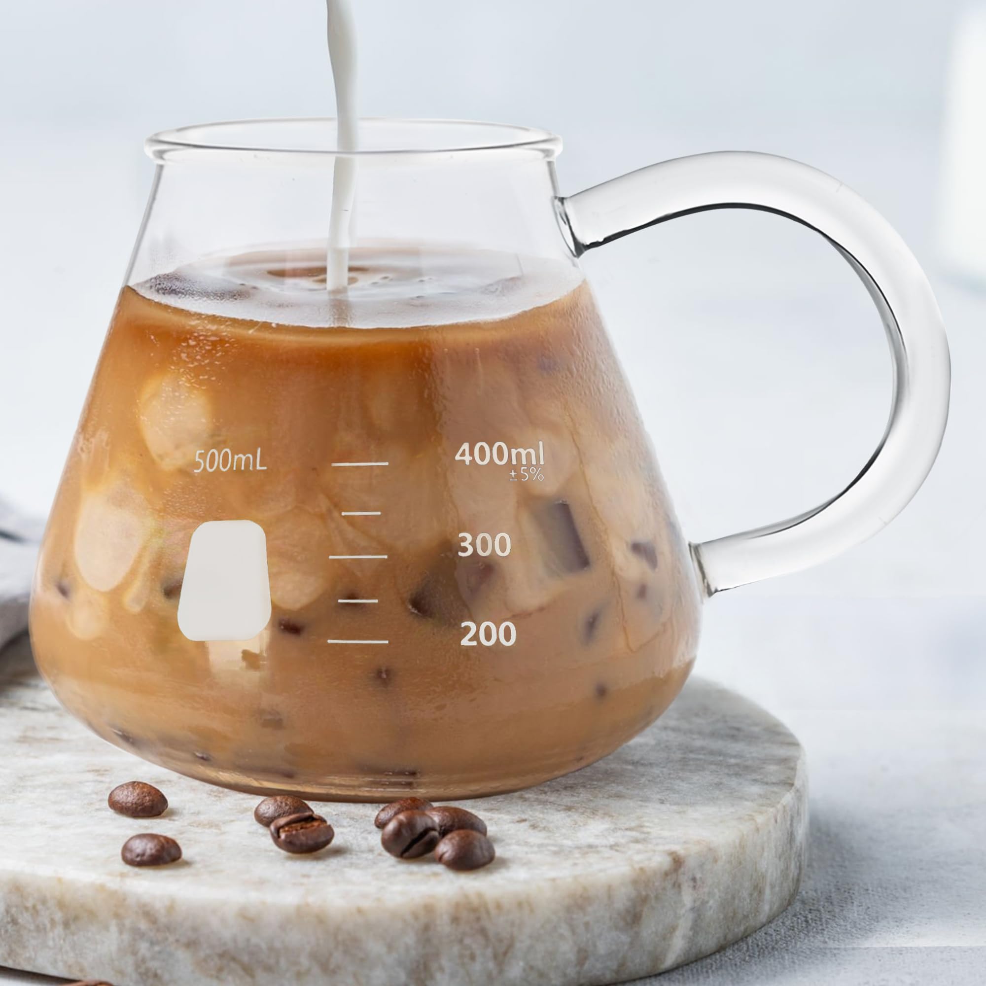 Taza de cafeína (taza Erlenmeyer)