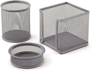 Perforated 3-Piece Table Top Set, Black