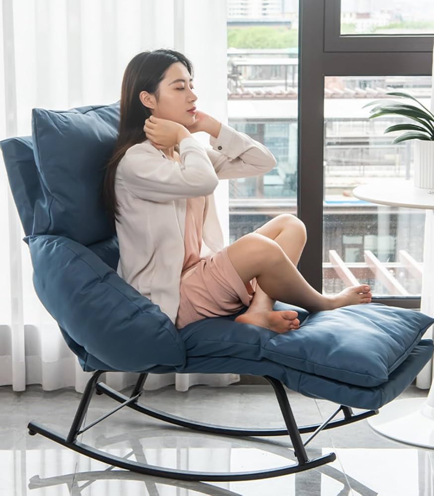 大きいロッキングチェア　2点セット 北欧 リクライニングチェア F＆I 大きいロッキングチェア2点セット 北欧 SF15