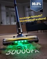 Vexilar V12 Akkumulátoros Porszívó 50 Min Üzemidő 450W LED Kijelzővel 2