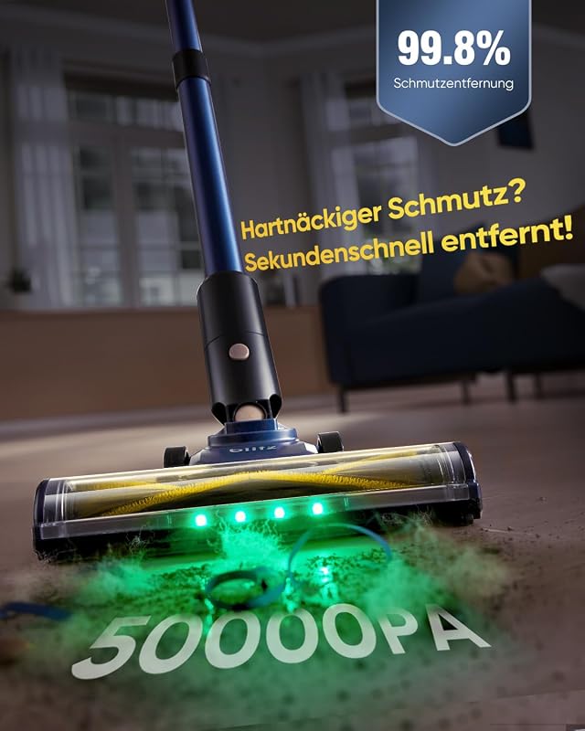 Vexilar V12 Akkumulátoros Porszívó 50 Min Üzemidő 450W LED Kijelzővel