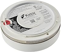 Vista 6 de Kidde Smoke Detector, 10-Year Battery, Photoelectric Sensor Wire-Free Interconnect Smoke Alarm, Voice Alert