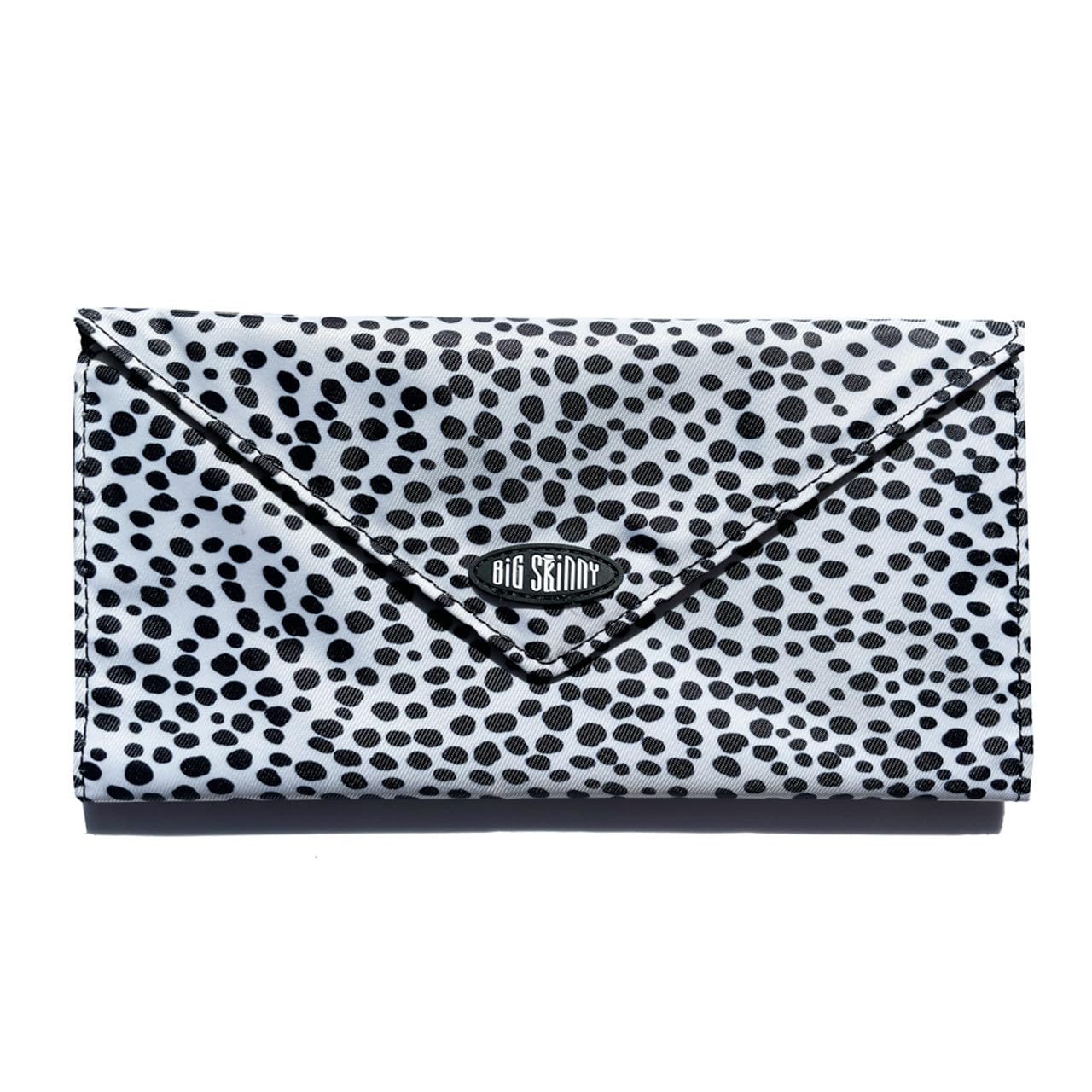 Big Skinny Women's Slimvelope Tri-Fold Checkbook Slim Wallet, Holds Up to 40 Cards