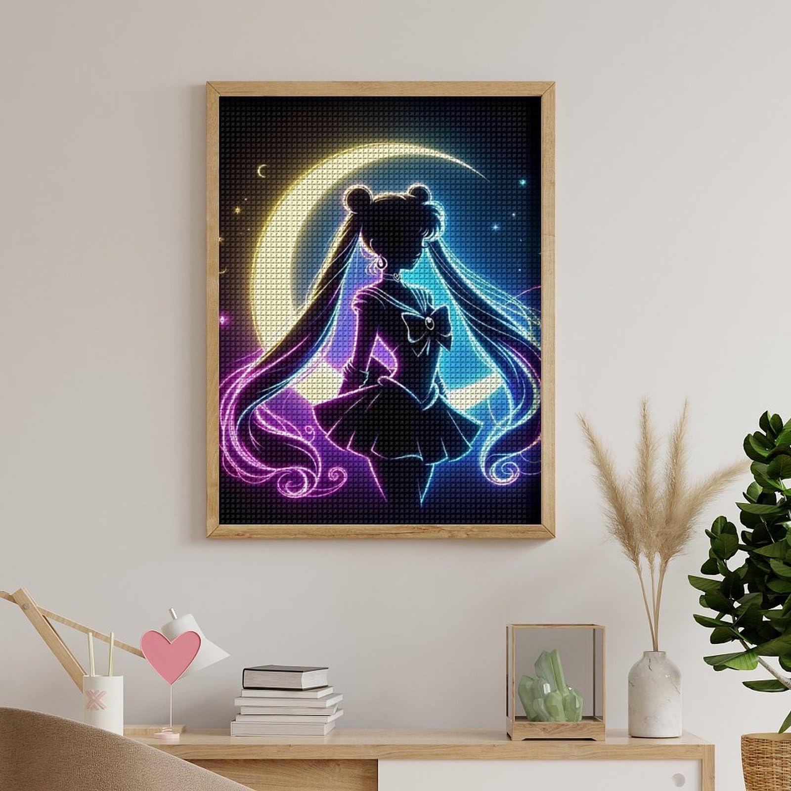 【完成品】 セーラームーン ダイヤモンドアート 40x50cm Amazon | 美少女戦士セーラームーン ダイヤモンドアート ダイヤモンド