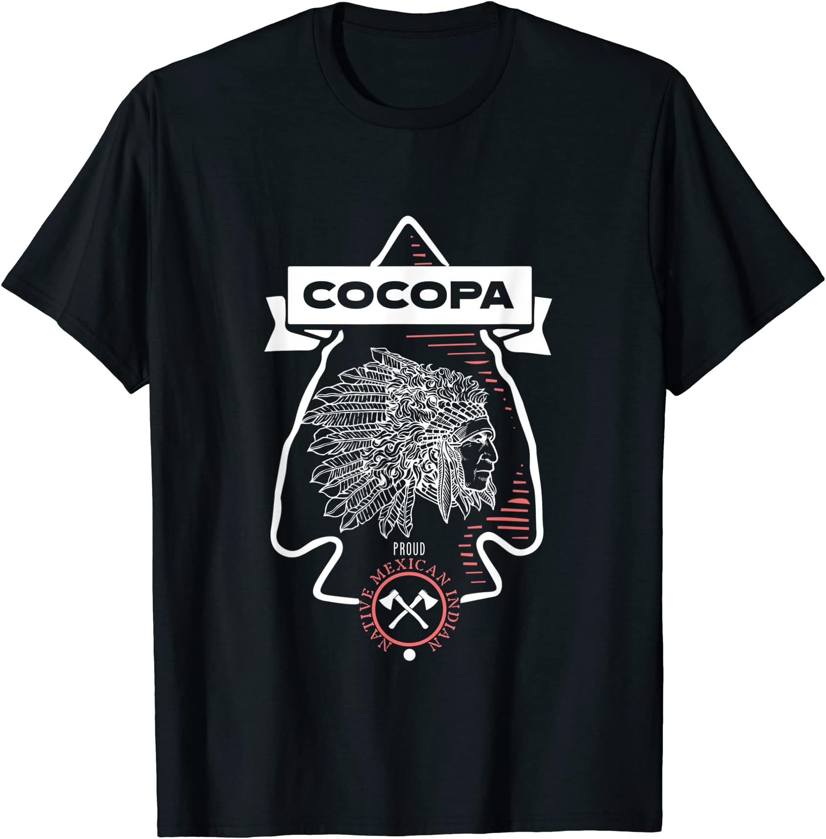 Cocopa TribeNative Mexican Indian Proud Retro Arrow Darker T-Shirt