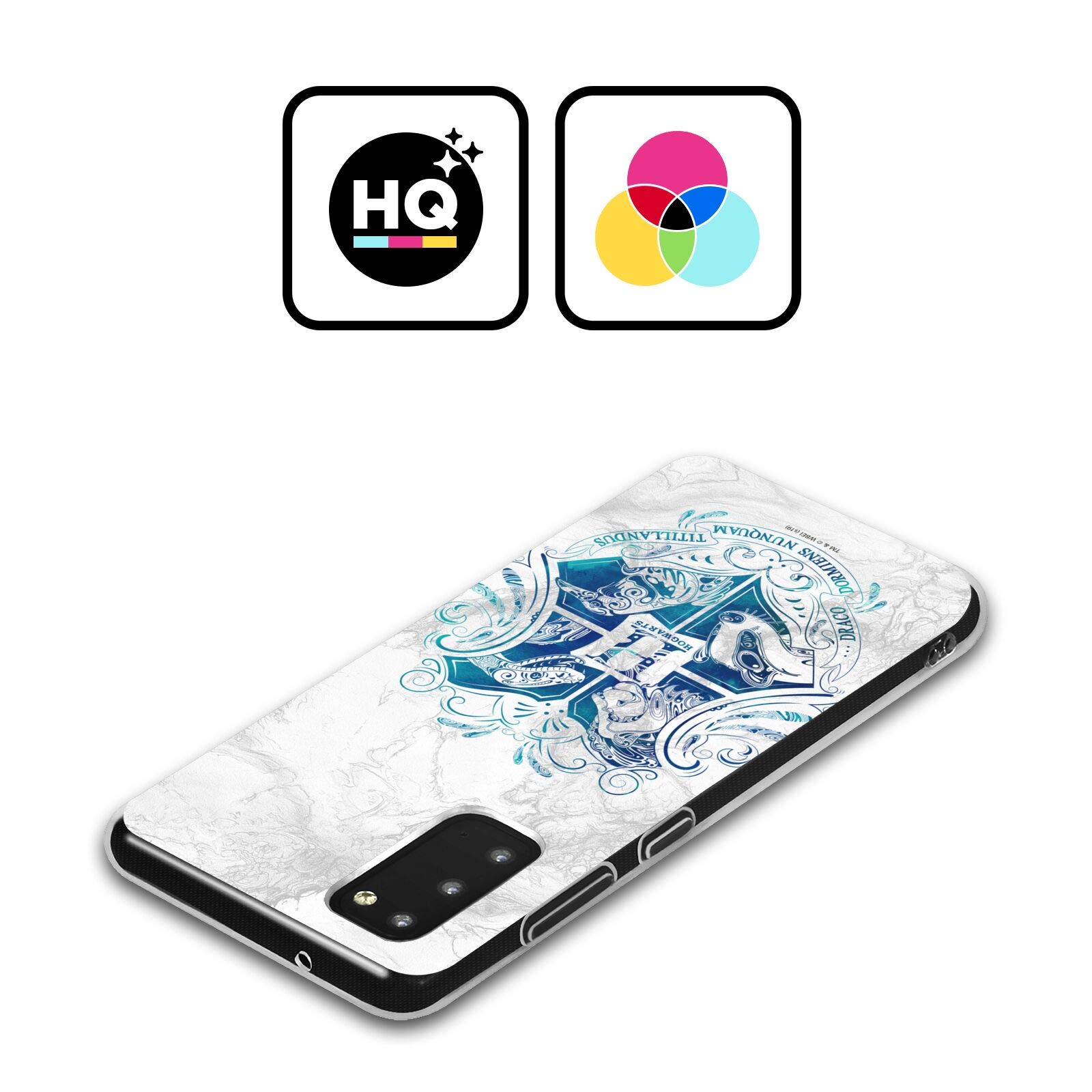 Head Case Designs Licenza Ufficiale Harry Potter Hogwarts Aguamenti Deathly Hallows IX Custodia Cover in Morbido Gel Compatibile con Samsung Galaxy S24 5G